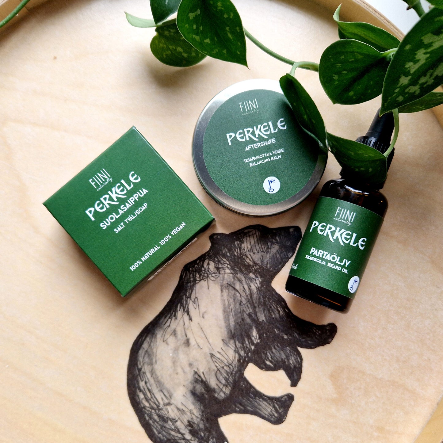 Fiini Naturally Perkele Aftershave-Fiini Naturally-Hyvinvoinnin Tavaratalo