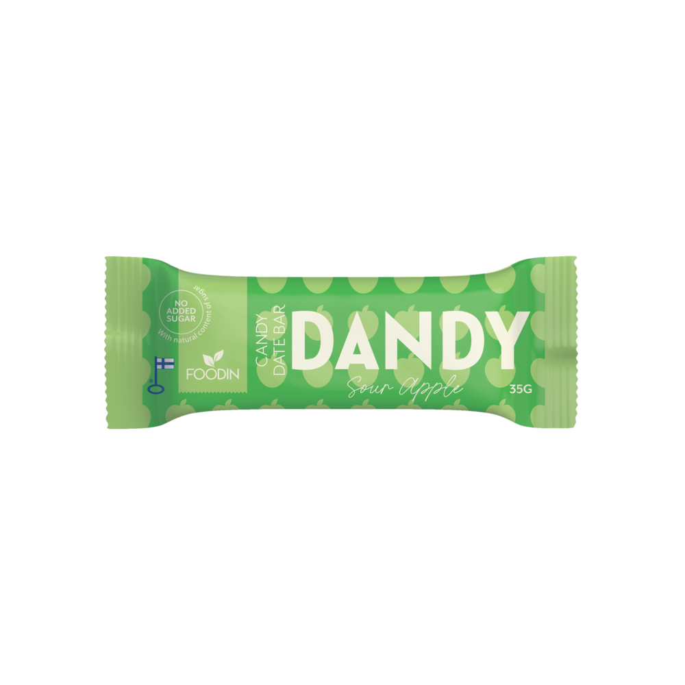 Foodin Dandy Candy Date Bar Sour Apple