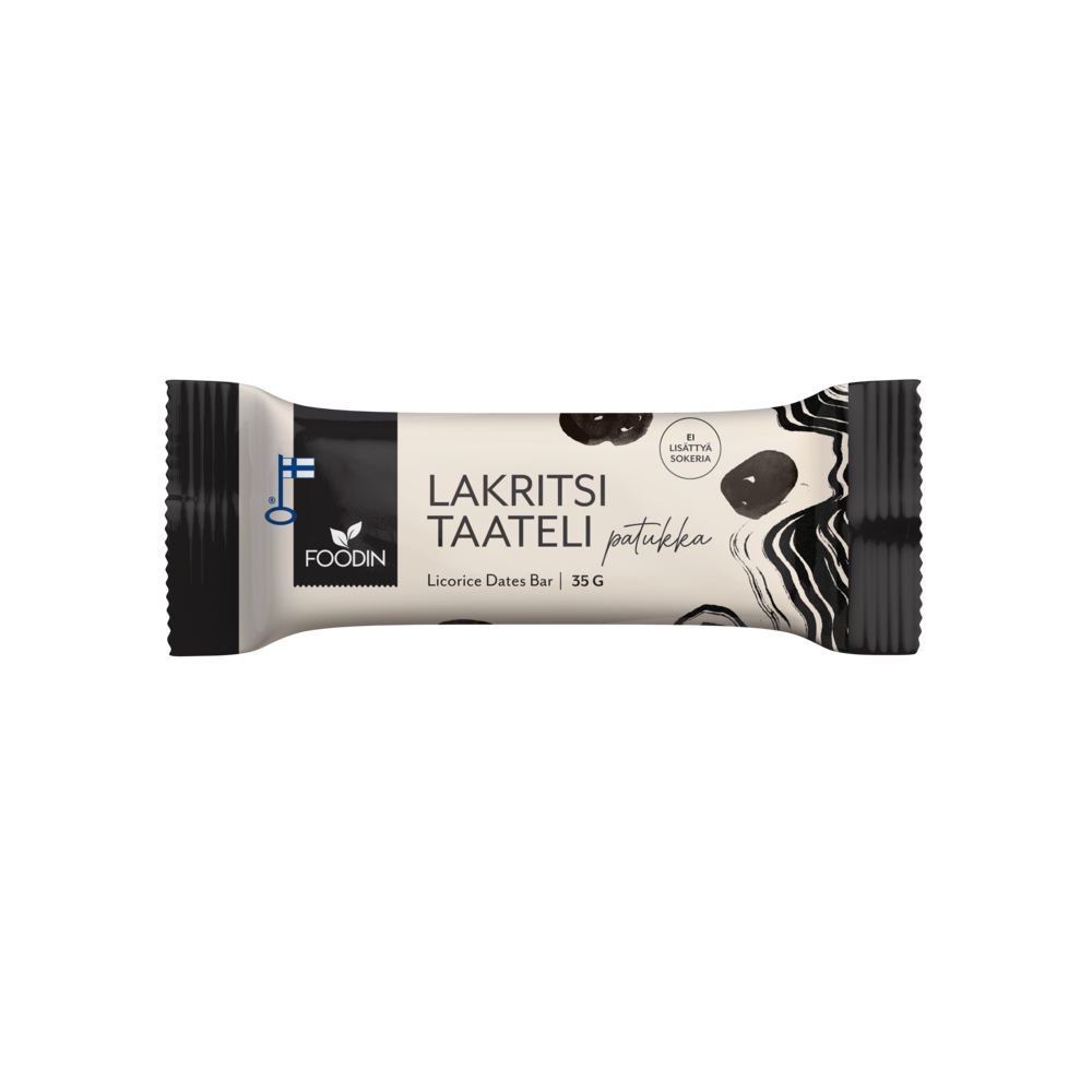 Foodin Lakritsitaatelipatukka-Foodin-Hyvinvoinnin Tavaratalo