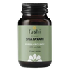 Fushi Organic Shatavari 60 vegaanikapselia, shatavarijuurijauhe lasipurkissa