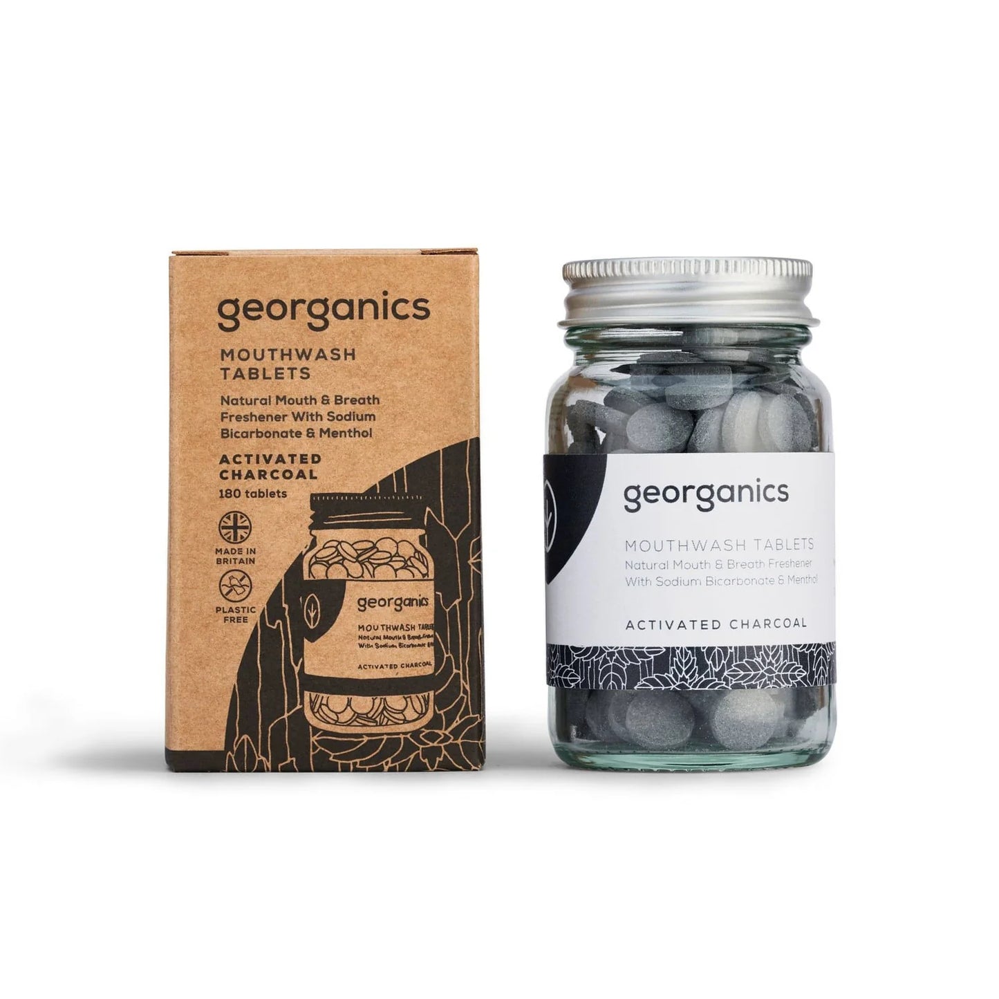 Georganics Suuvesitabletit Aktiivihiili