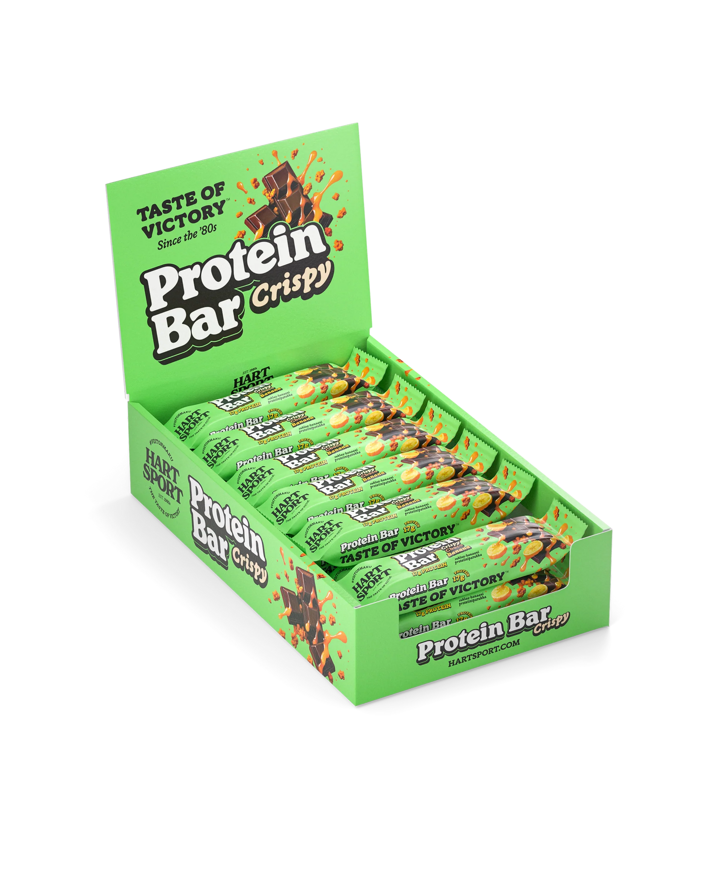 Hart-Sport Protein Bar Crispy Choco Banana-Hart-Sport-Hyvinvoinnin Tavaratalo