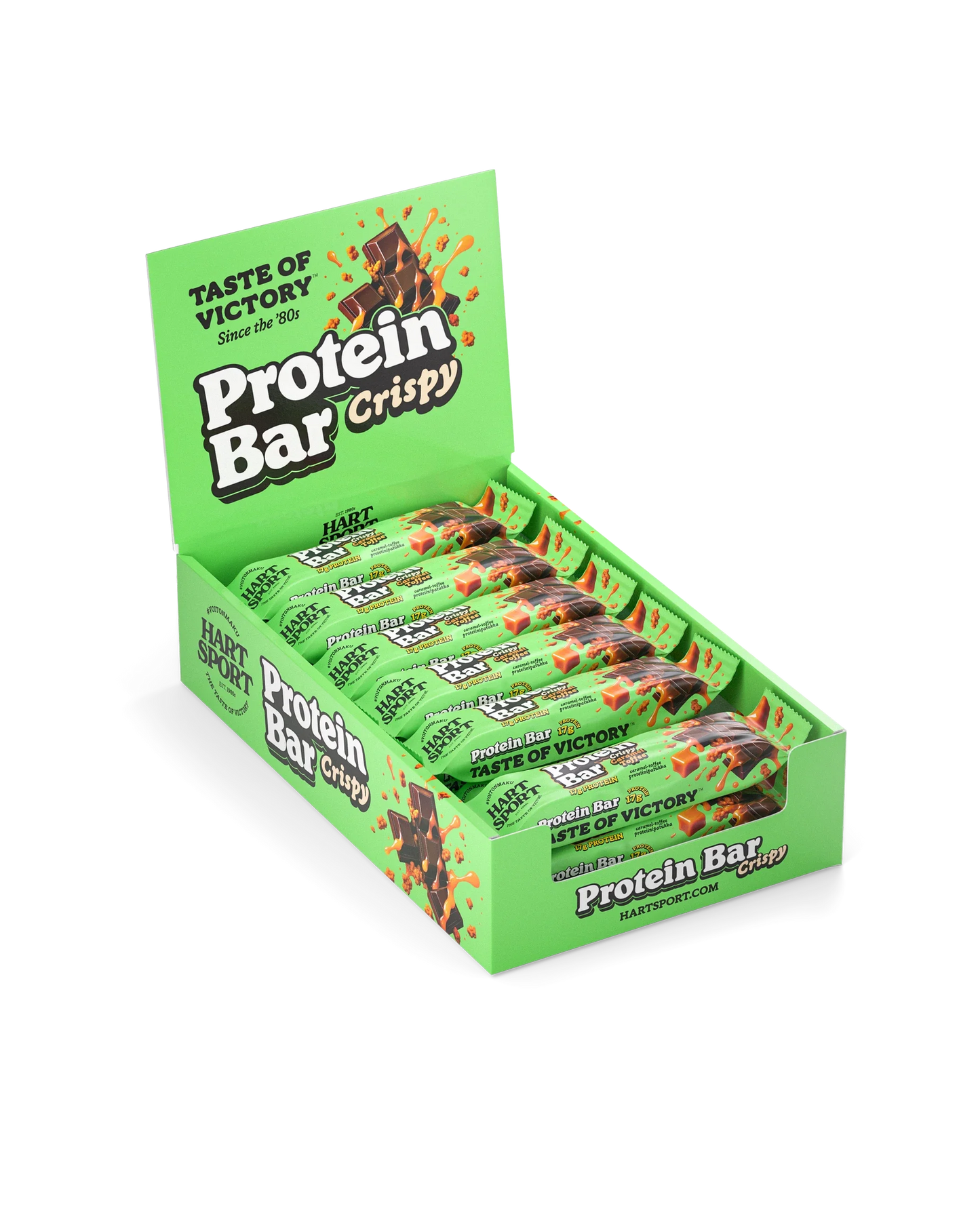 Hart-Sport Protein Bar Crispy Toffee Caramel-Hart-Sport-Hyvinvoinnin Tavaratalo