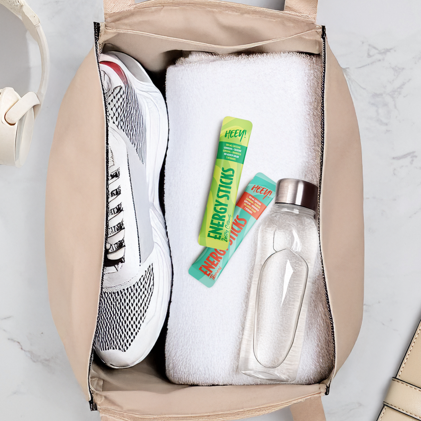 Heey! Energy Sticks Caffeine + Guarana Tropical-Heey!-Hyvinvoinnin Tavaratalo