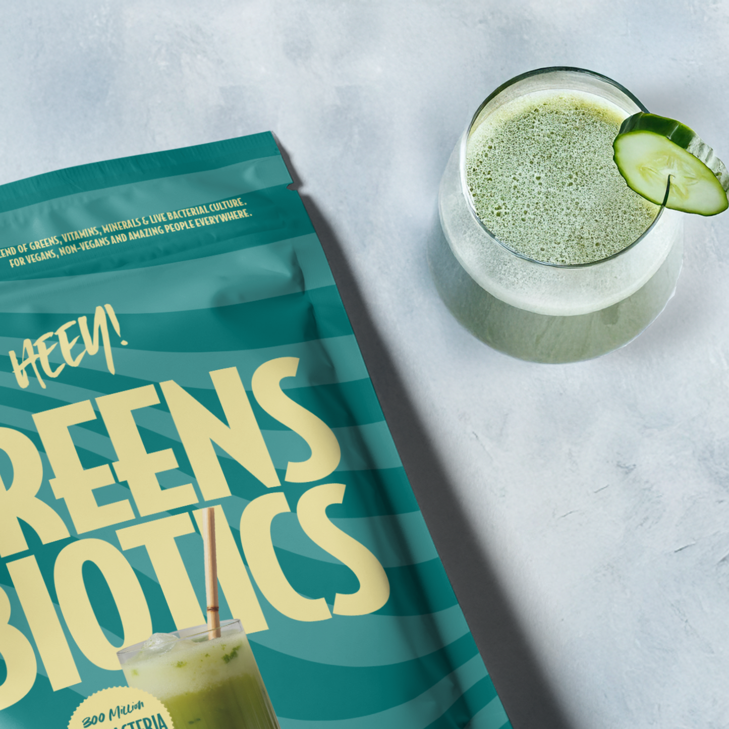 Heey! Greens & Biotics Superfood Mixed Berries