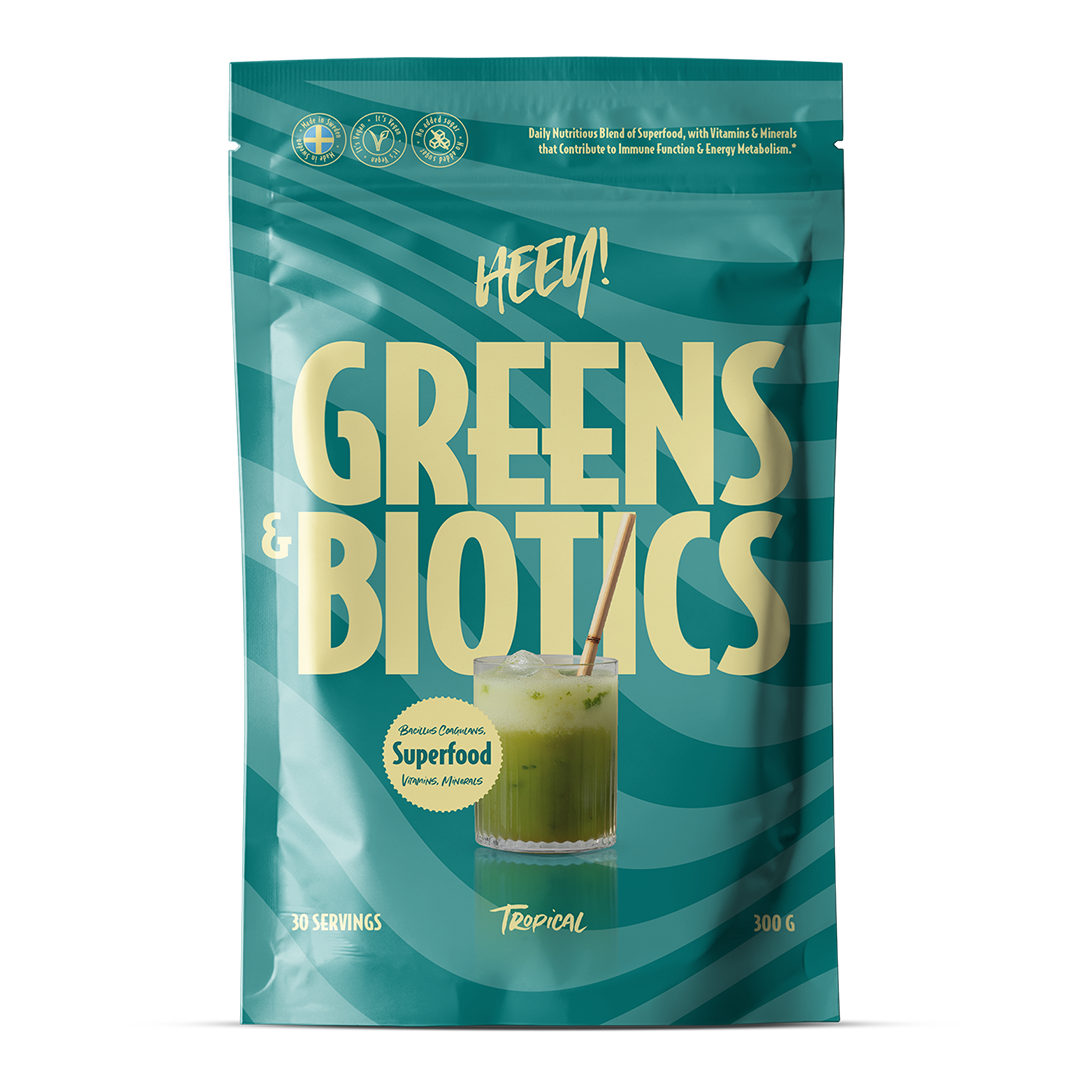 Heey! Greens & Biotics Superfood-Heey!-Hyvinvoinnin Tavaratalo