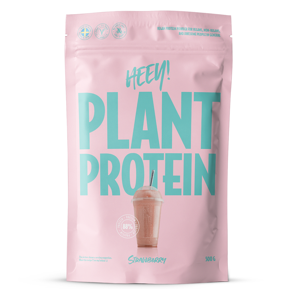Heey! Plant Protein Strawberry-Heey!-Hyvinvoinnin Tavaratalo