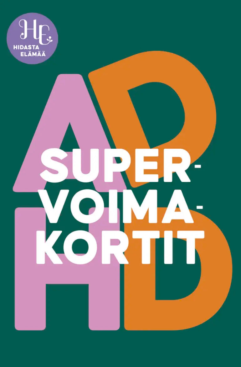 ADHD-supervoimakortit – psykologin suunnittelema 45 kortin pakka ADHD-piirteiden vahvuuksista