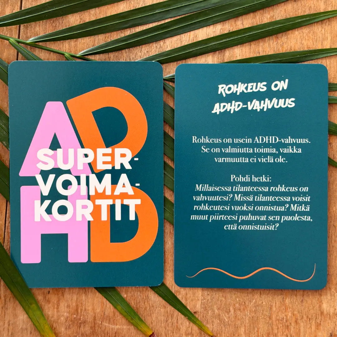 Hidasta Elämää ADHD-supervoimakortit
