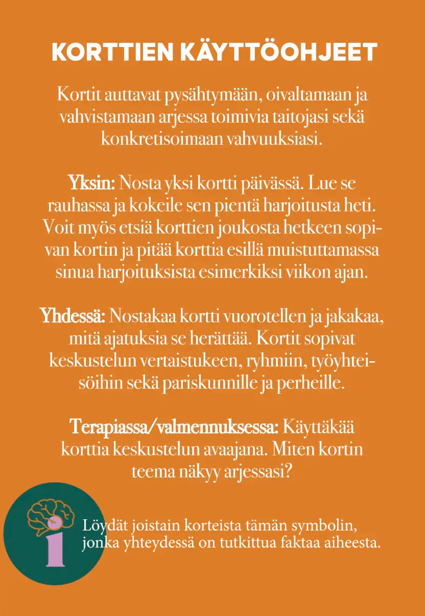 Hidasta Elämää ADHD-supervoimakortit