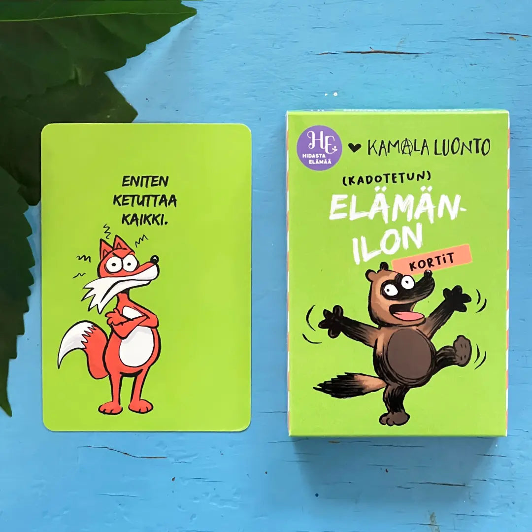 Hidasta Elämää Elämänilon kortit-Hidasta Elämää-Hyvinvoinnin Tavaratalo