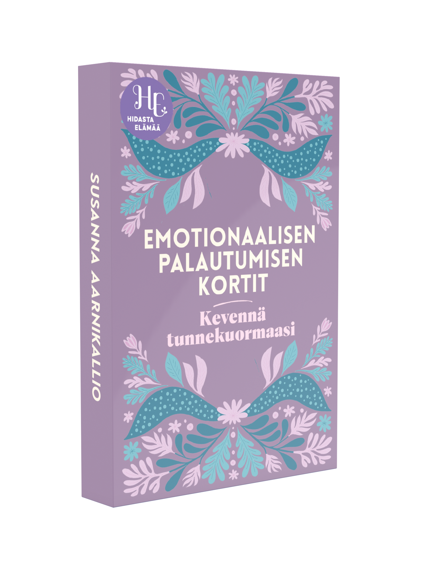 Emotionaalisen palautumisen kortit – Susanna Aarnikallion 44 kortin tunnekuormaa keventävä pakka 