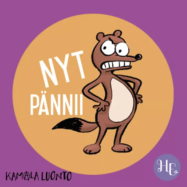 Hidasta Elämää Meni tunteisiin -tarrat-Hidasta Elämää-Hyvinvoinnin Tavaratalo