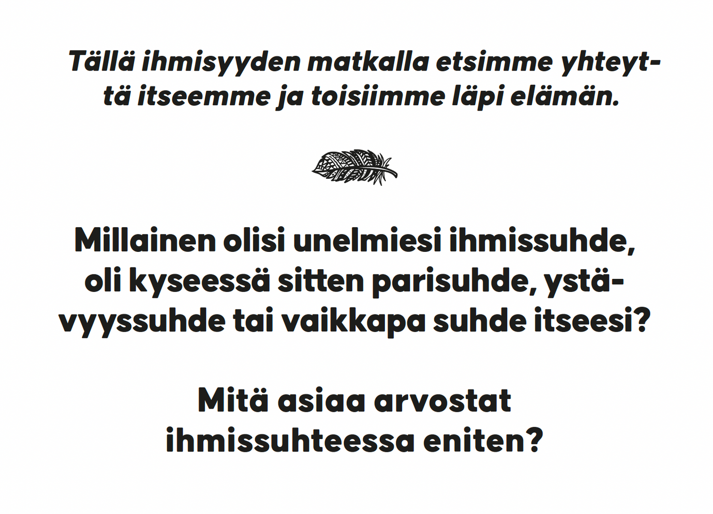 Hidasta Elämää Rakkauden Etsijän Keskustelukortit-Hidasta Elämää-Hyvinvoinnin Tavaratalo