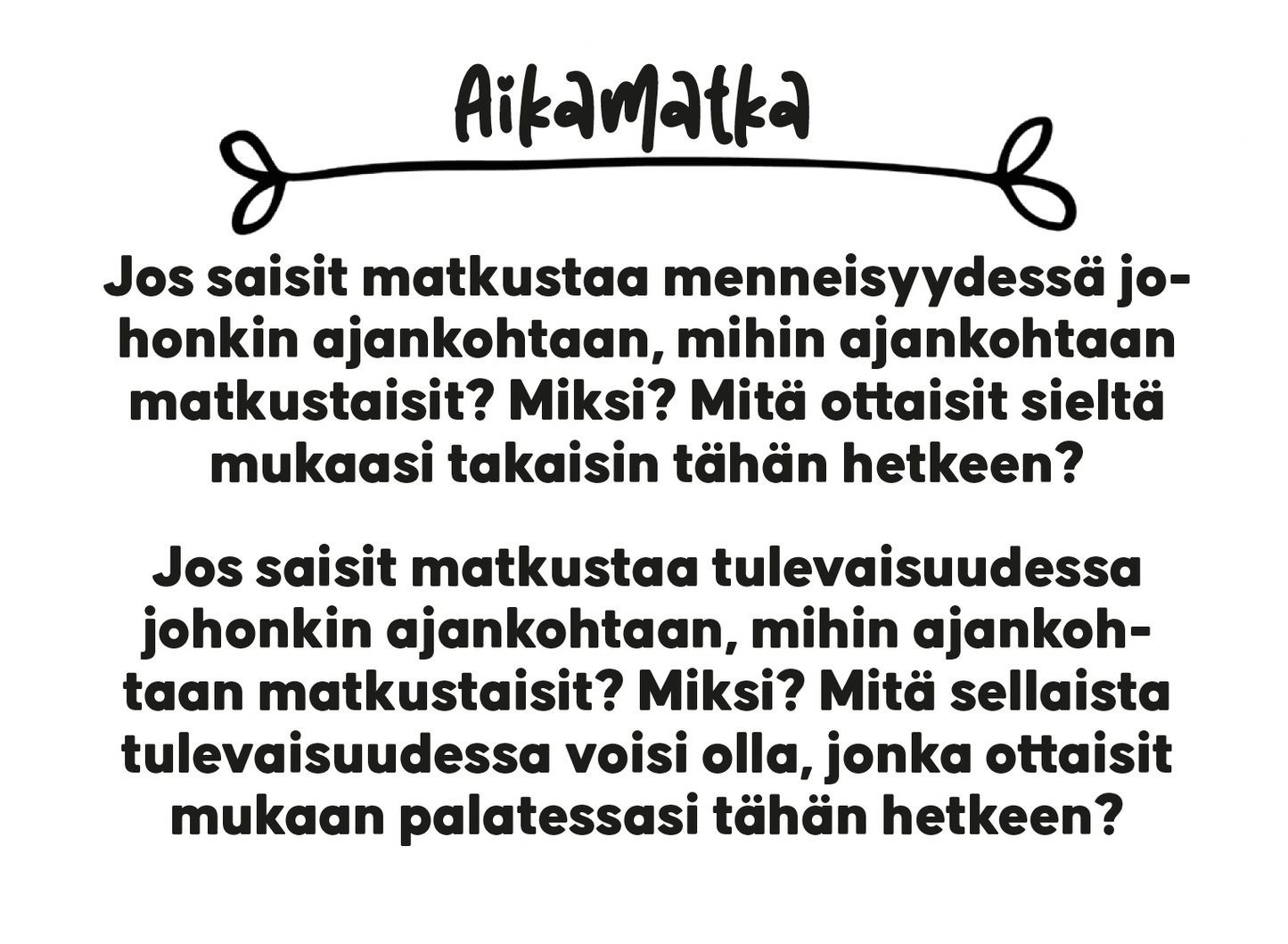 Hidasta Elämää Syvemmin Keskustelukortit-Hidasta Elämää-Hyvinvoinnin Tavaratalo