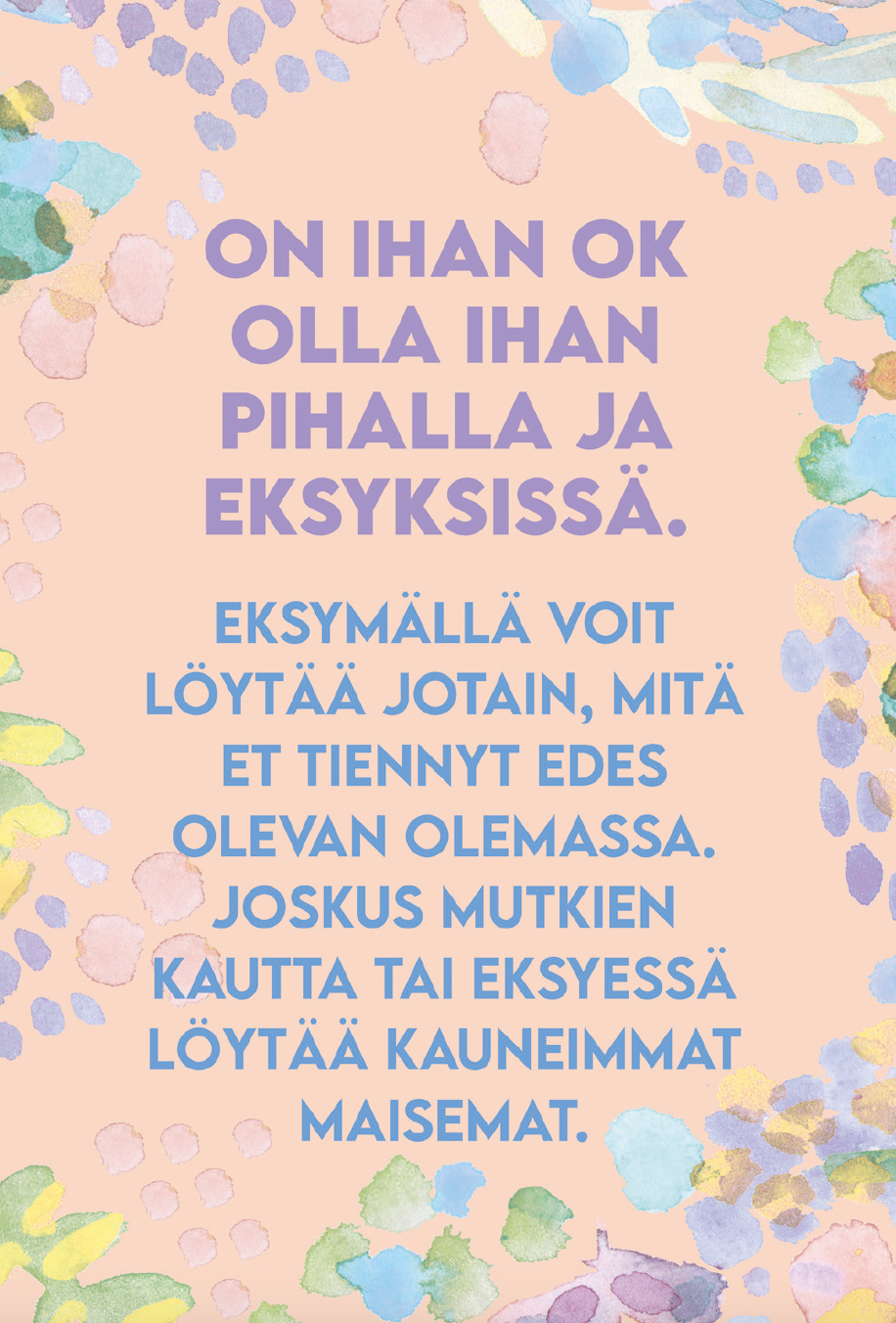 Hidasta Elämää Tsemppikortit-Hidasta Elämää-Hyvinvoinnin Tavaratalo