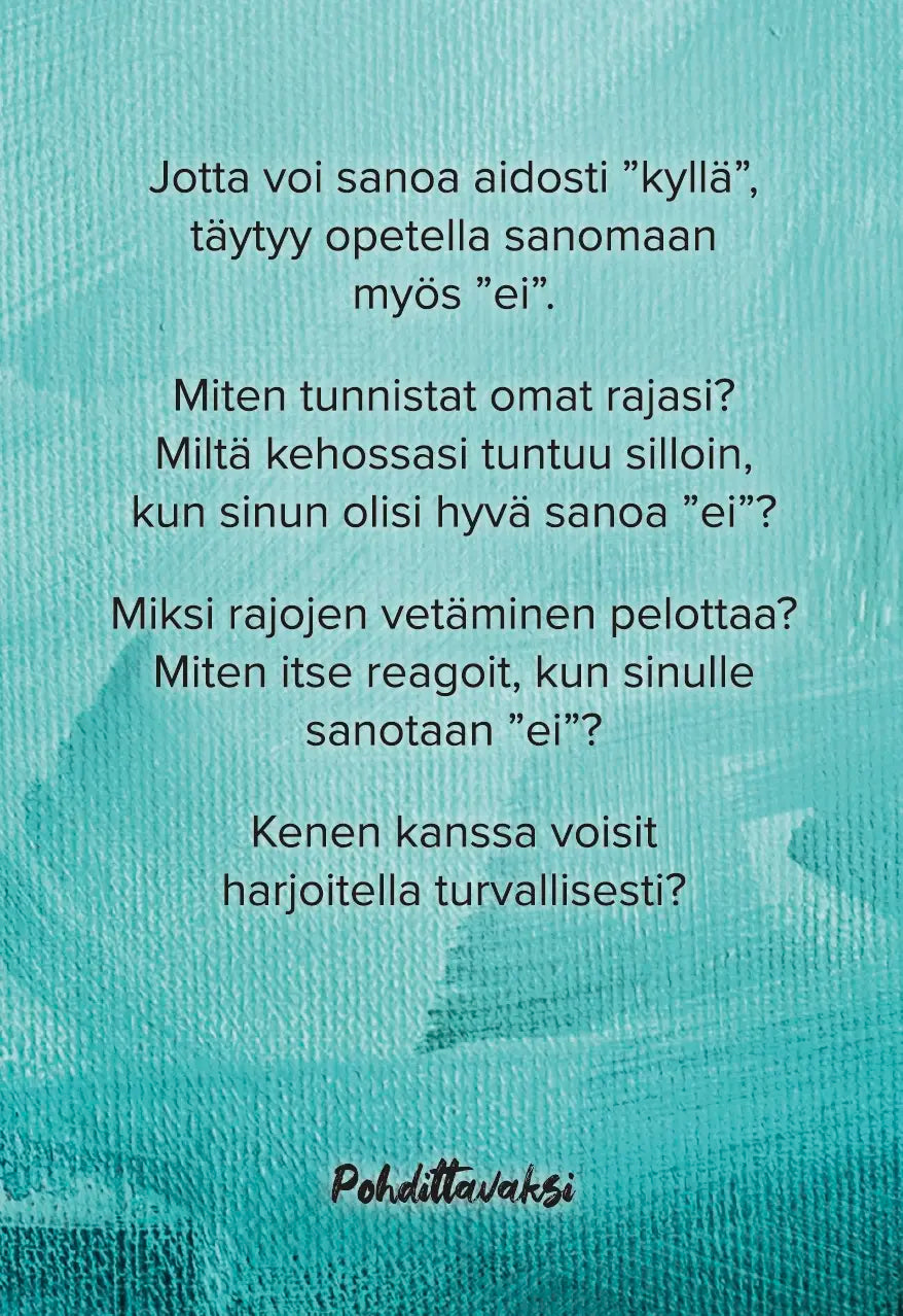 Hidasta Elämää Lupa nauttia -kortit