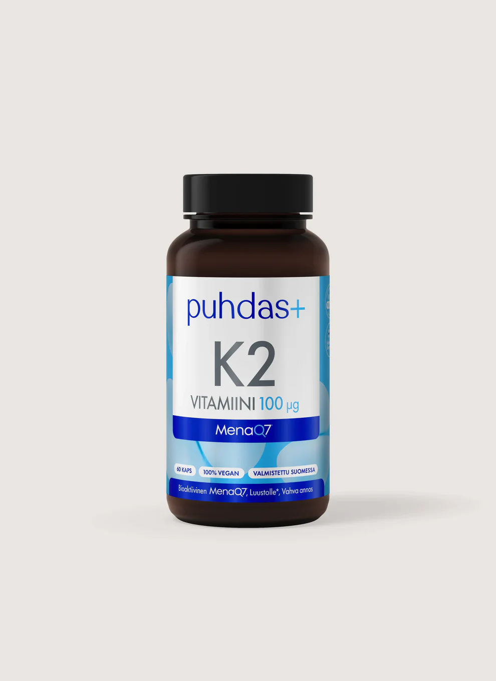 Puhdas+ K2-vitamiini 100 mikrog