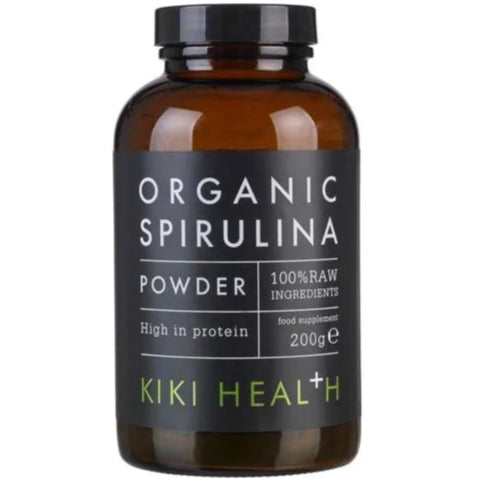 Kiki Health Luomu Spirulina-jauhe-Kiki Health-Hyvinvoinnin Tavaratalo