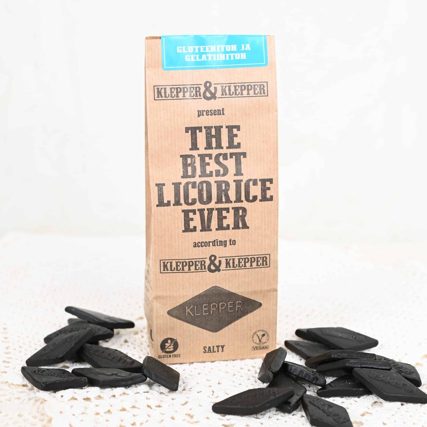 Klepper & Klepper Gluteeniton Lakritsi Salty-Klepper & Klepper-Hyvinvoinnin Tavaratalo