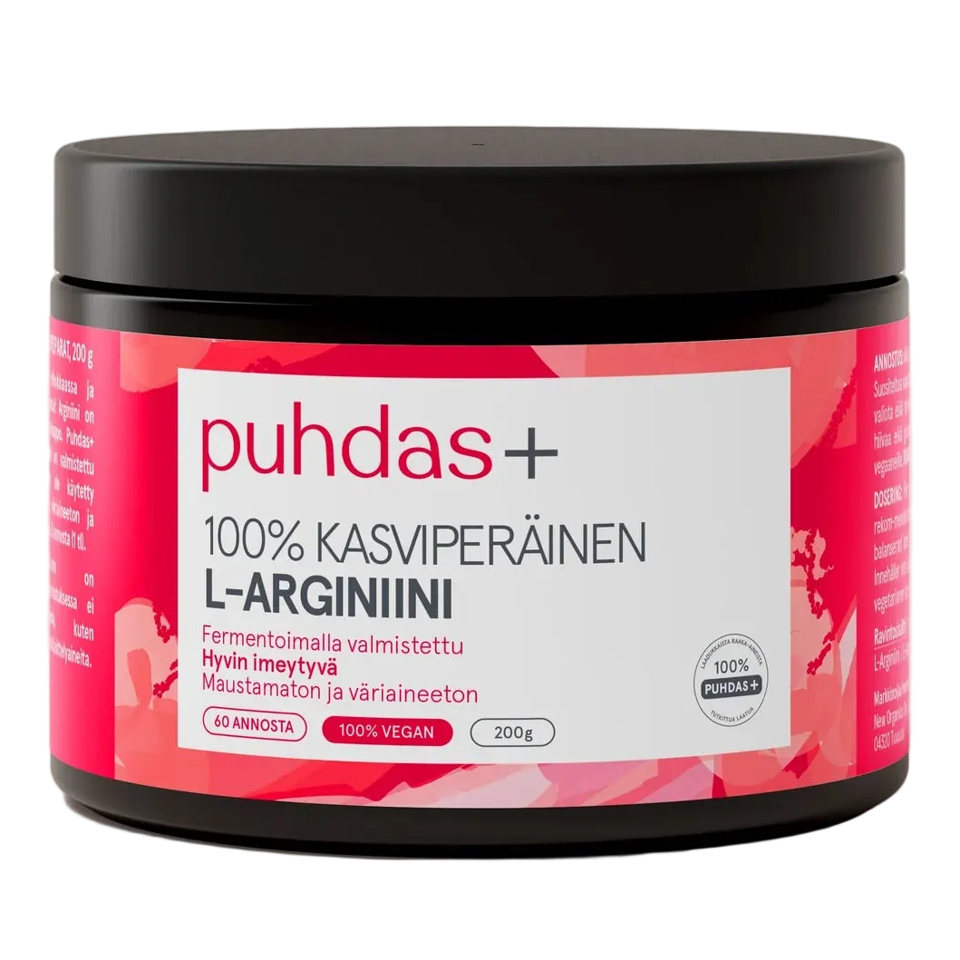 Puhdas+ L-Arginiini, 200 g