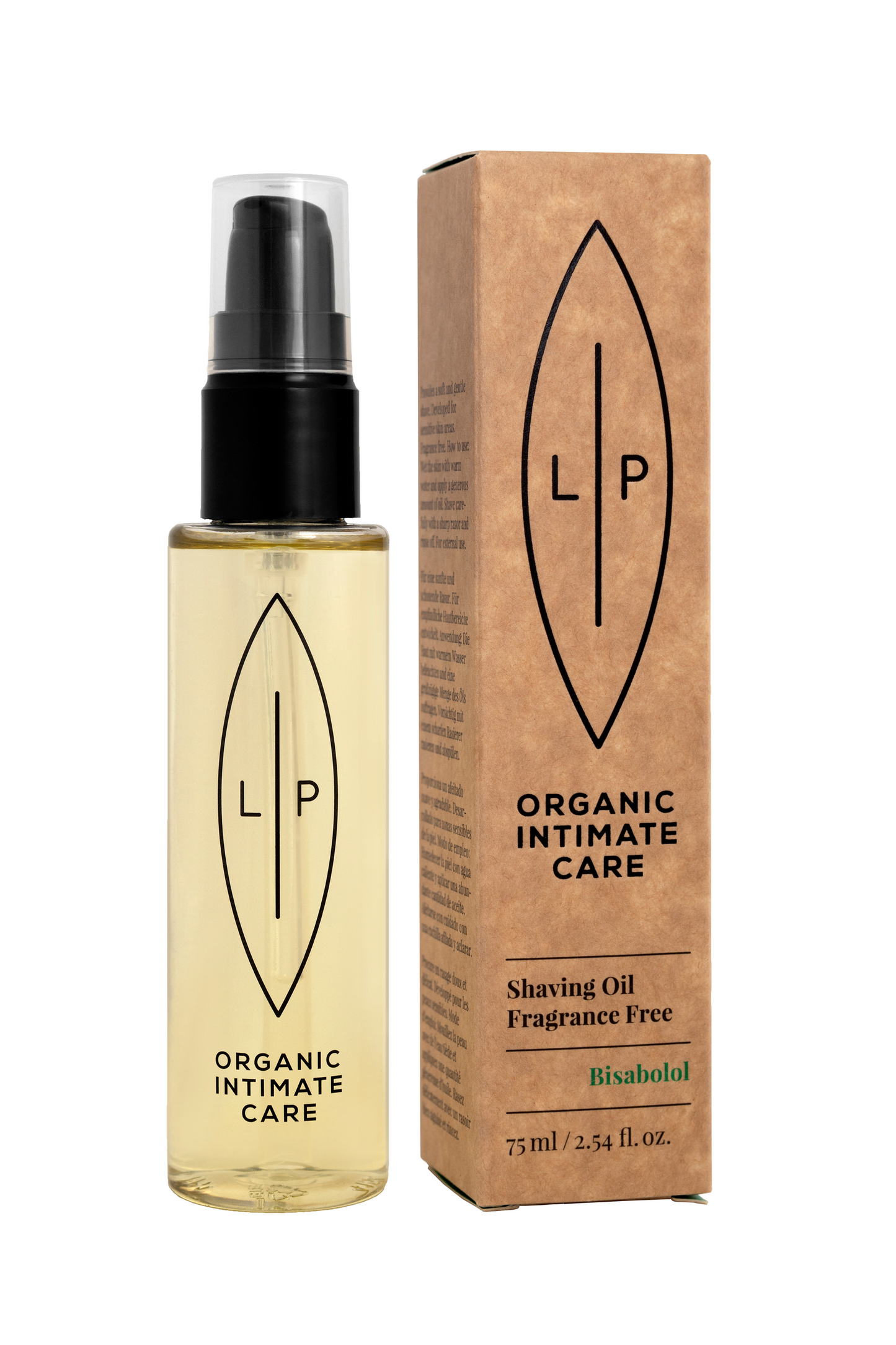 LIP Sheivausöljy Tuoksuton + Bisabolol-Lip Intimate Care-Hyvinvoinnin Tavaratalo