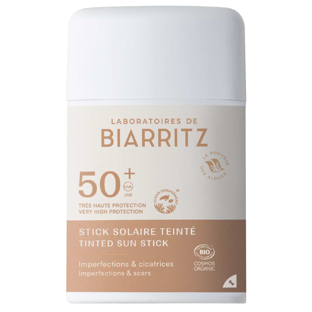Laboratoires de Biarritz Tinted Suncsreen Stick Sävytetty Aurinkovoidepuikko SPF50+