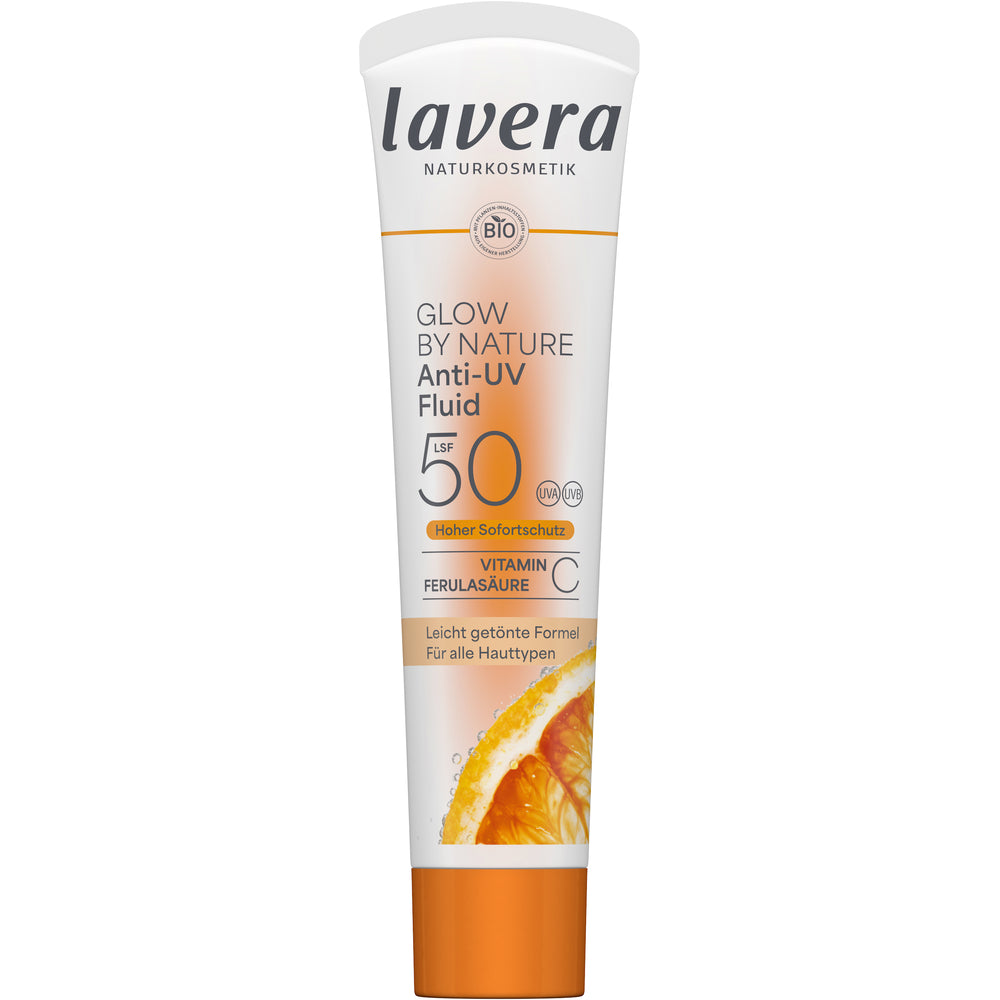 Lavera Glow By Nature Anti-UV Fluid SPF50