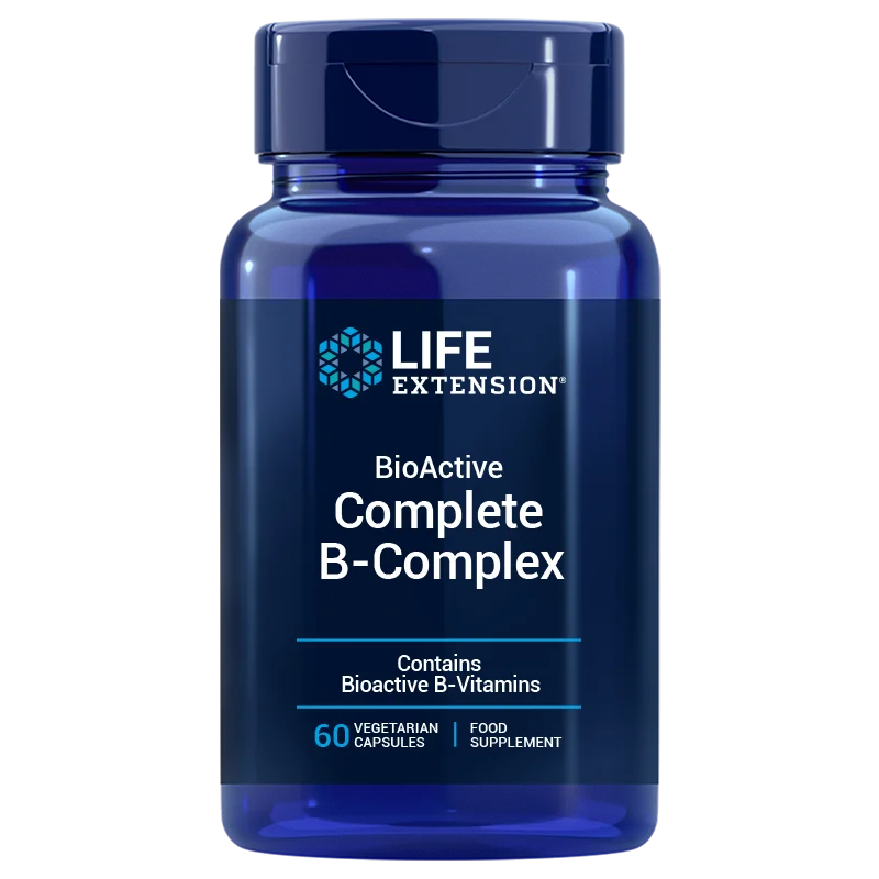 Life Extension BioActive Complete B-Complex-Life Extension-Hyvinvoinnin Tavaratalo