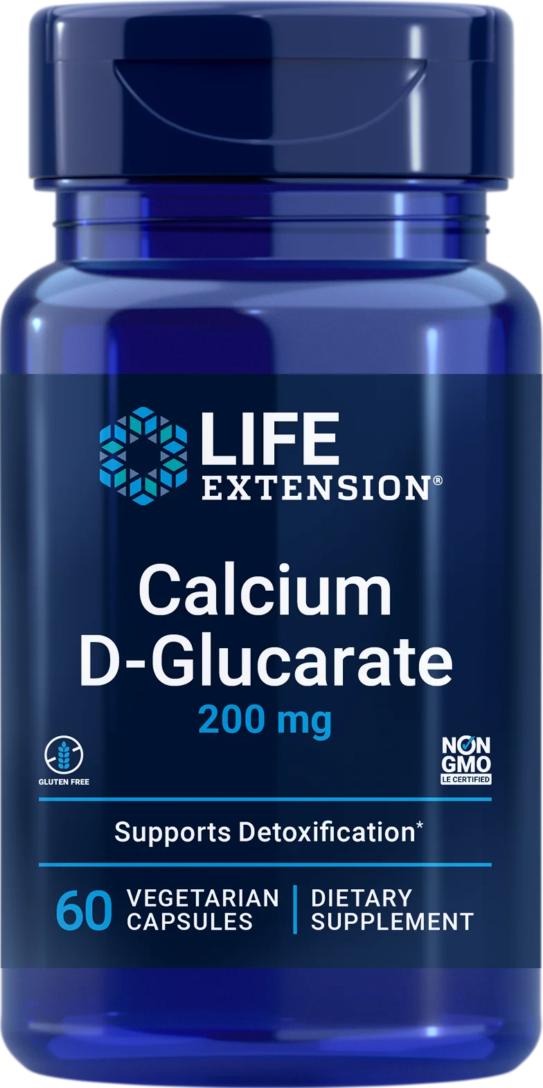 Life Extension Calcium D-Glucarate-Life Extension-Hyvinvoinnin Tavaratalo