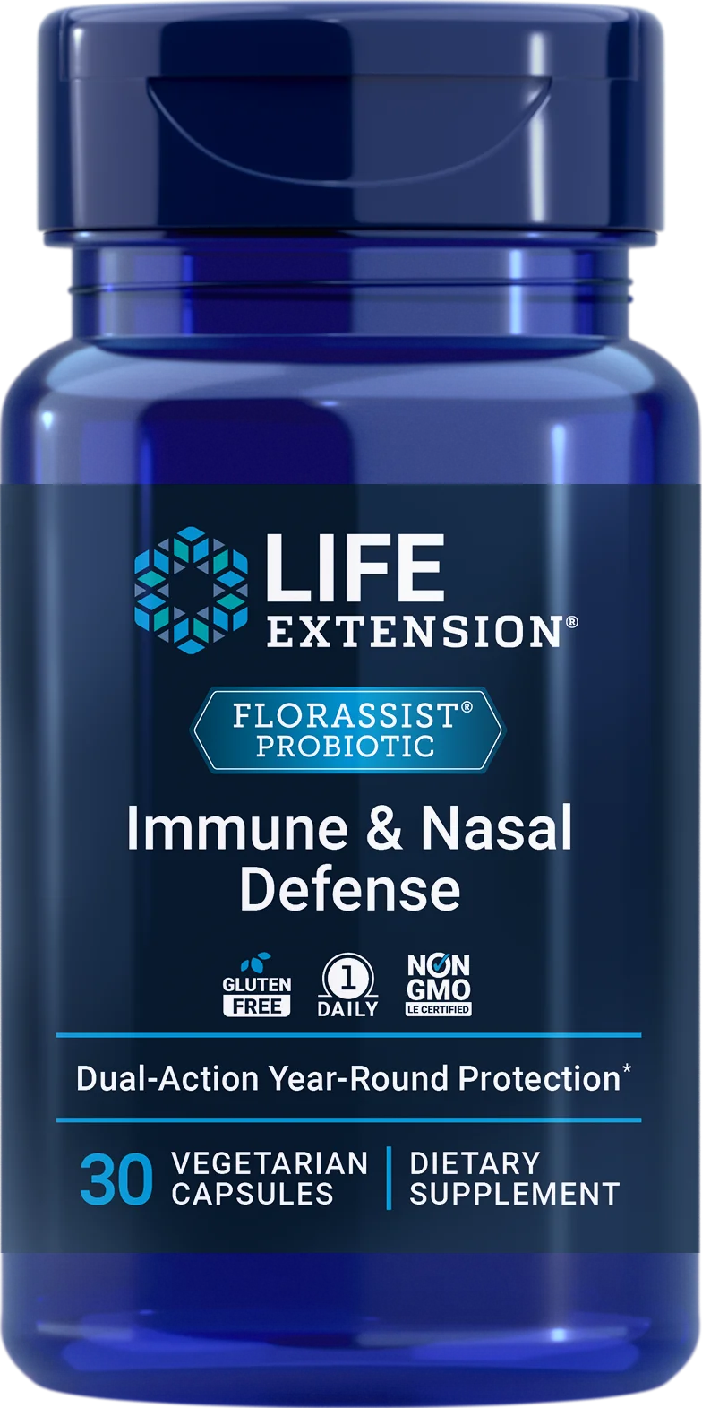 Life Extension FLORASSIST® Immune & Nasal Defense-Life Extension-Hyvinvoinnin Tavaratalo