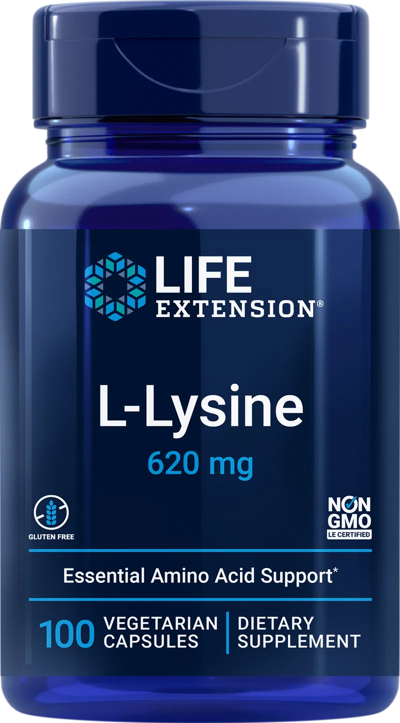 Life Extension L-Lysine-Life Extension-Hyvinvoinnin Tavaratalo
