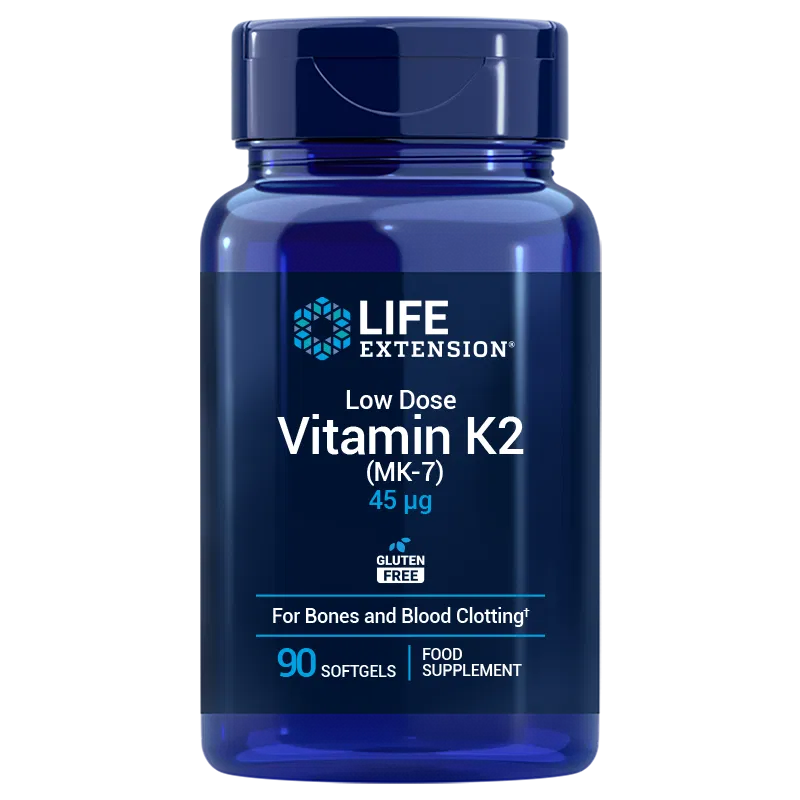 Life Extension Low Dose Vitamin K2-Life Extension-Hyvinvoinnin Tavaratalo