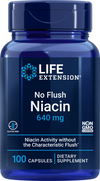 Life Extension No Flush Niacin 640 mg-Life Extension-Hyvinvoinnin Tavaratalo