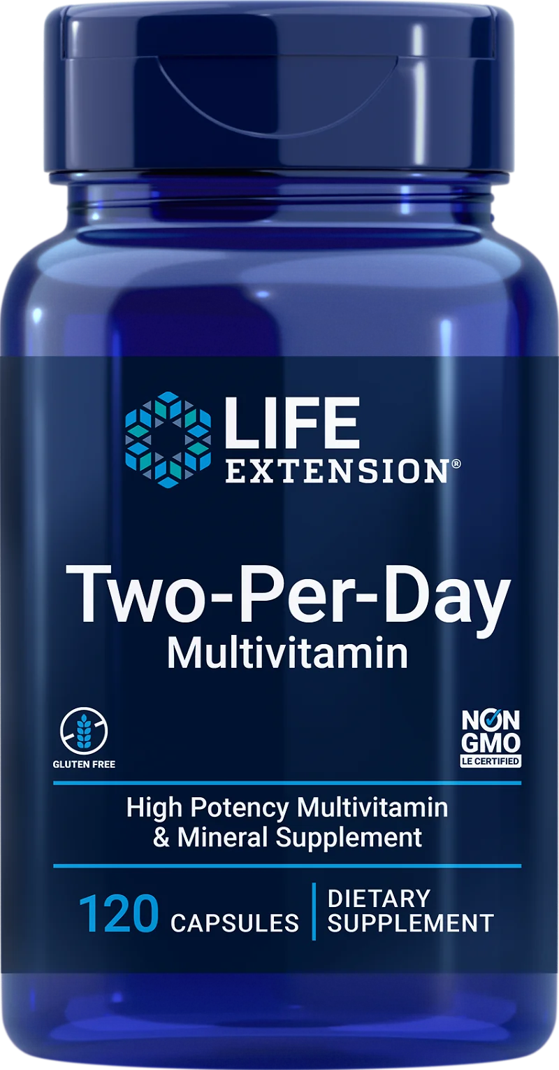 Life Extension Two-Per-Day Capsules-Life Extension-Hyvinvoinnin Tavaratalo