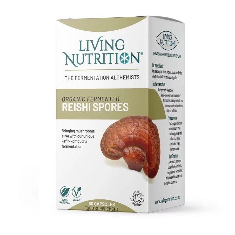 Living Nutrition Fermentoitu Reishi-Living Nutrition-Hyvinvoinnin Tavaratalo