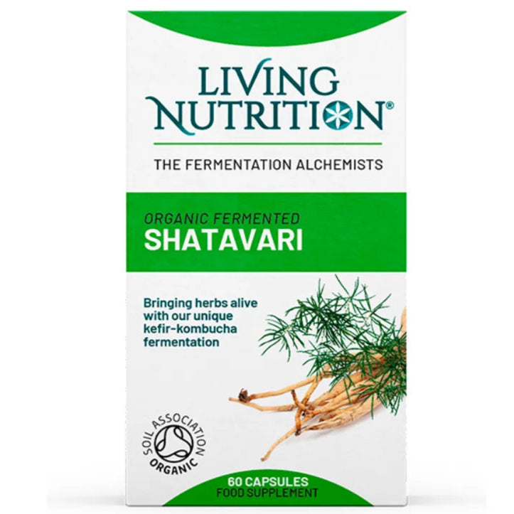 Living Nutrition Fermentoitu Shatavari-Living Nutrition-Hyvinvoinnin Tavaratalo