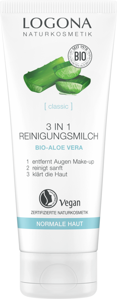 Logona Classic 3 in 1 Puhdistusmaito-Logona-Hyvinvoinnin Tavaratalo