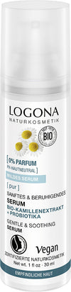 Logona Pur Gentle & Soothing Kasvoseerumi-Logona-Hyvinvoinnin Tavaratalo