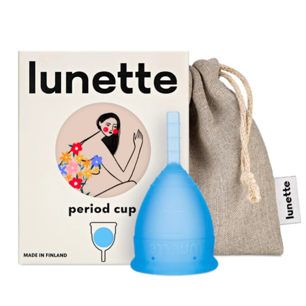 Lunette Kuukautiskuppi Sininen-Lunette-Hyvinvoinnin Tavaratalo