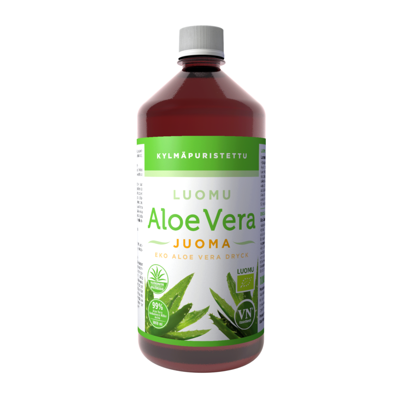 Luomu Kylmäpuristettu Aloe Vera Juoma-Via Naturale-Hyvinvoinnin Tavaratalo