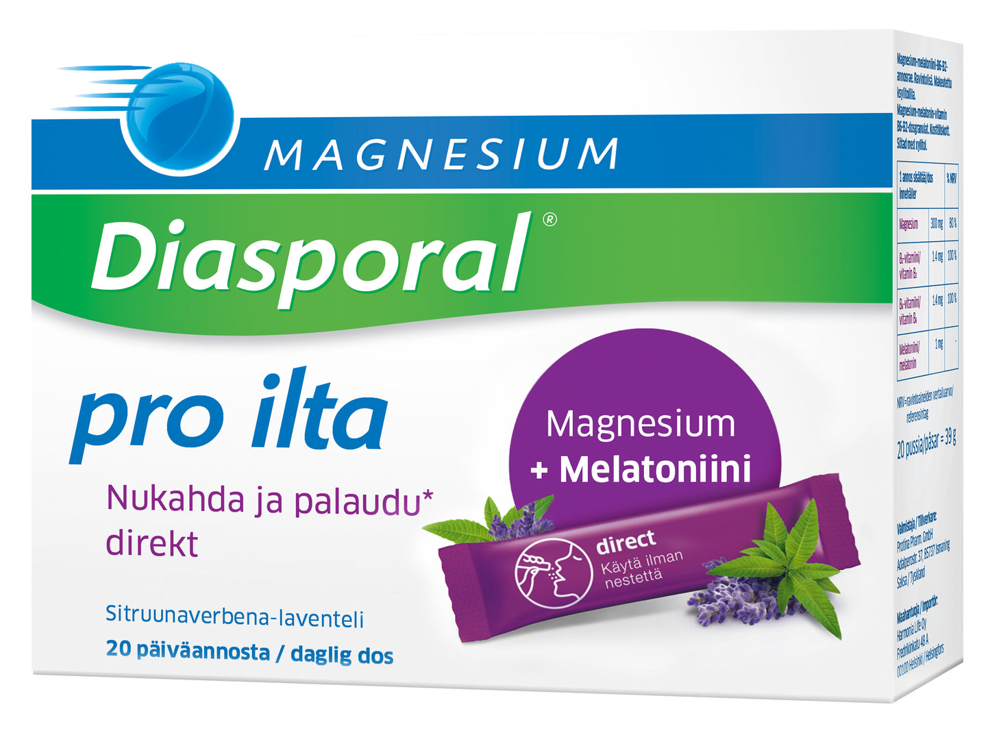 Magnesium Diasporal pro ilta Direkt
