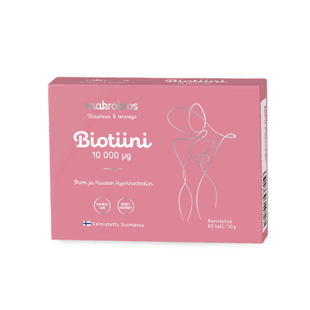 Makrobios Biotiiini 10000 mikrog-Makrobios-Hyvinvoinnin Tavaratalo