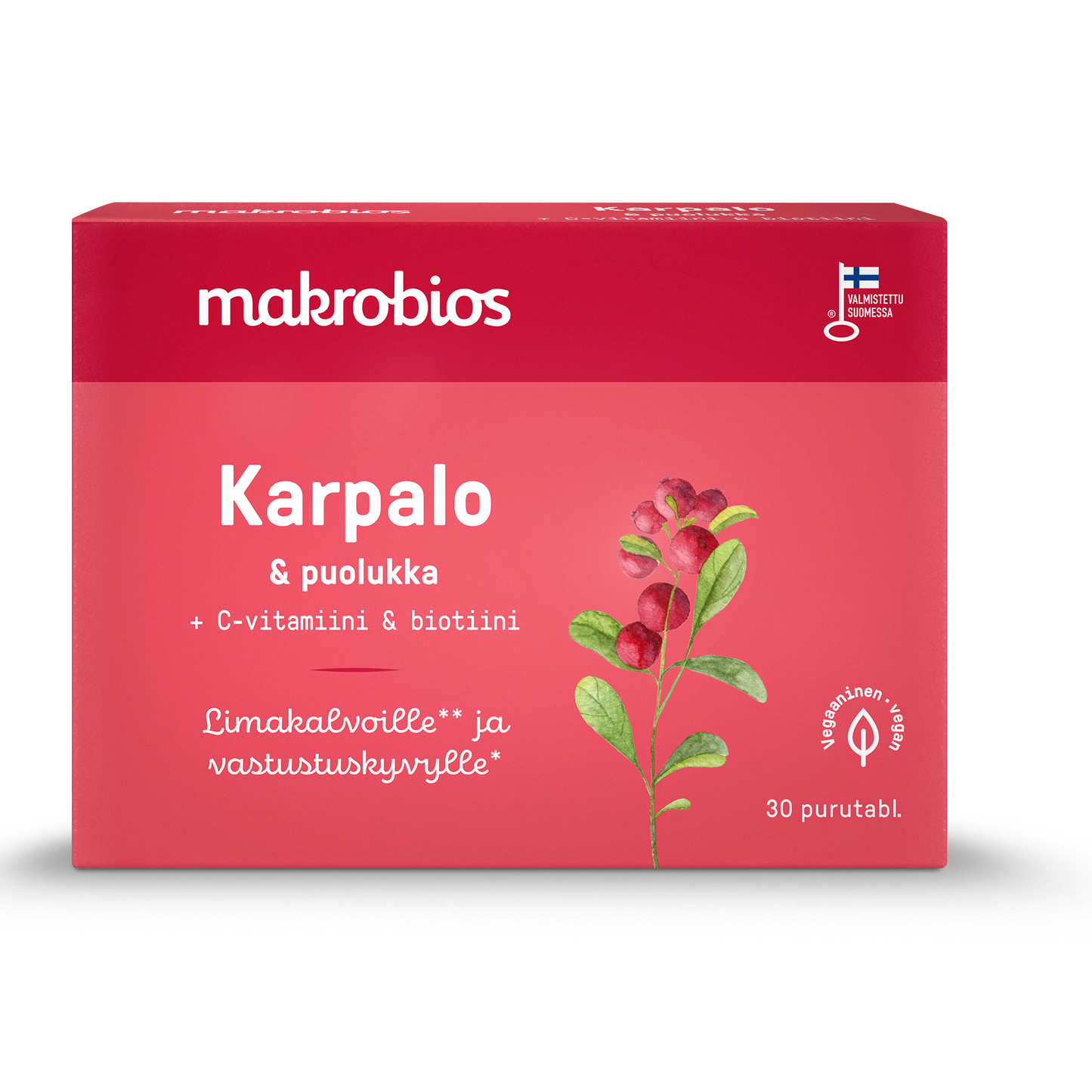 Makrobios Karpalo & Puolukka