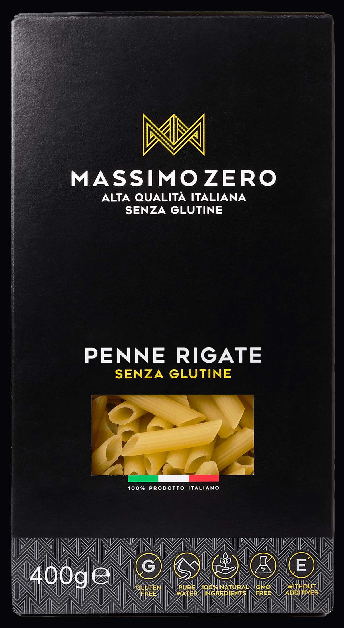 Massimo Zero Gluteeniton Penne Rigate-Massimo Zero-Hyvinvoinnin Tavaratalo