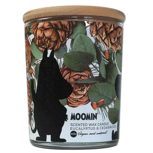 MiLu Muumi Tuoksukynttilä Eucalyptus & Cedarwood