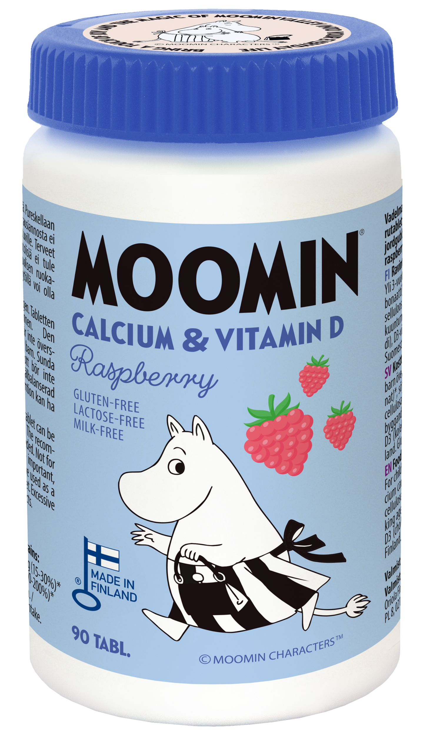 Moomin® Kalsium & D-vitamiini