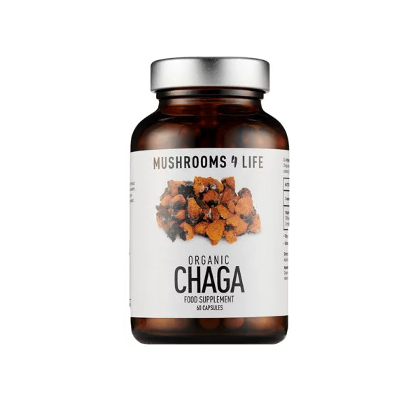 Mushrooms For Life Luomu Chaga-Mushrooms 4 Life-Hyvinvoinnin Tavaratalo