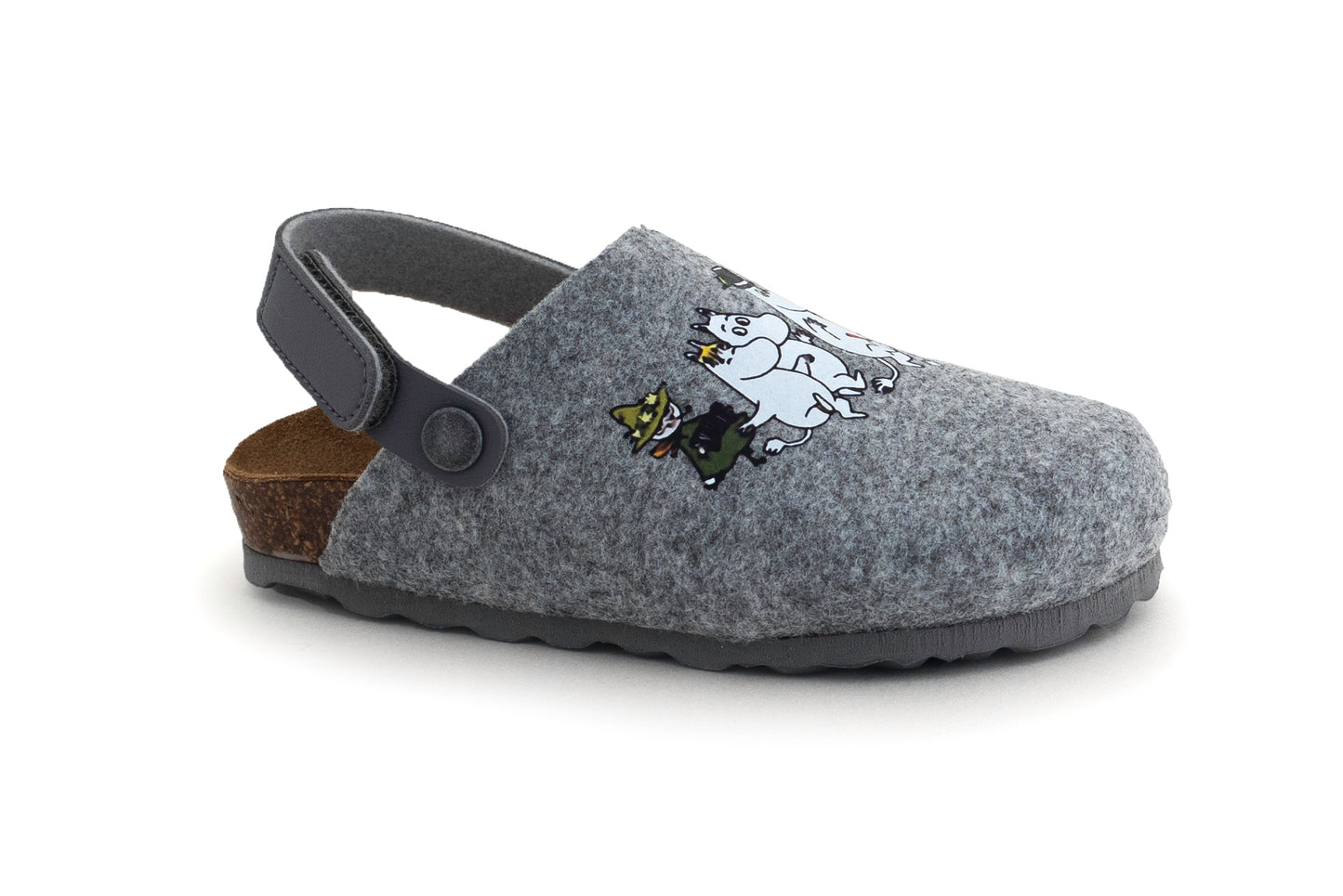Muumi Lasten Huopatossut Harmaa-Zapatillas-Hyvinvoinnin Tavaratalo