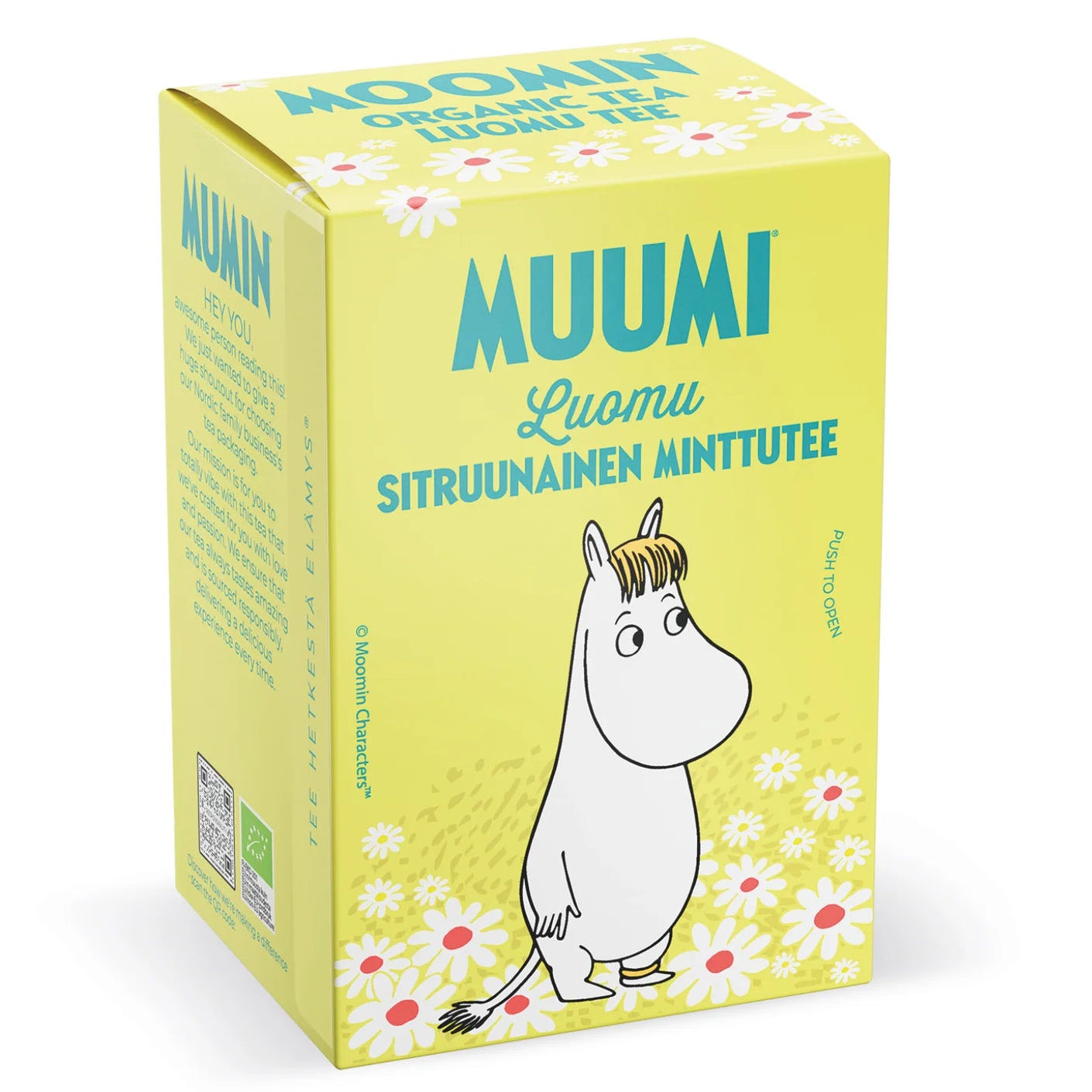 Muumi Luomu Sitruunainen Minttutee